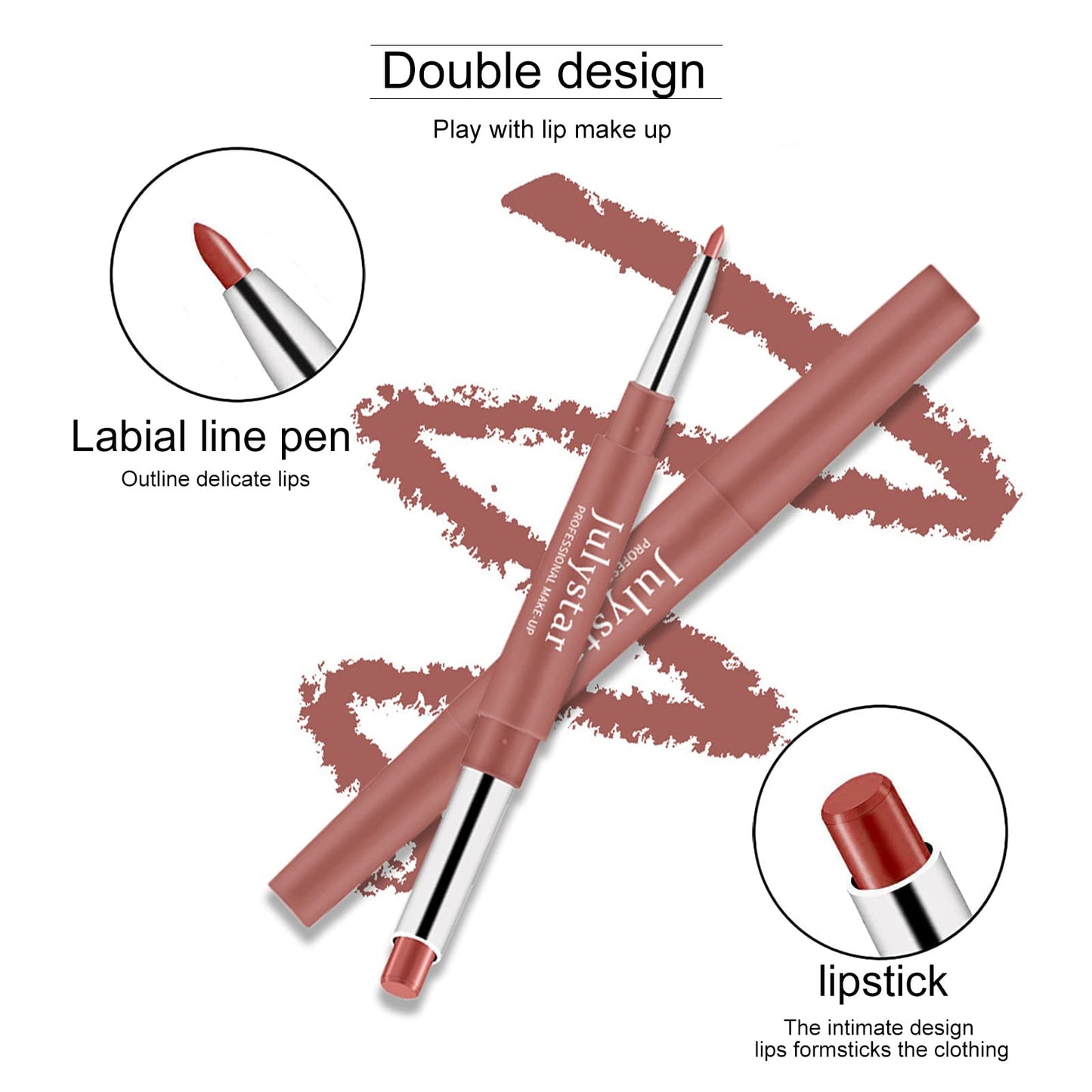 AOLIKOKO All in One Makeup Kit for Women - Full Professional Kit With Pressed Powder, Blush, Eyeliner, Eyeshadow, Mascara, Lip Gloss and Lipstick (Pink)
