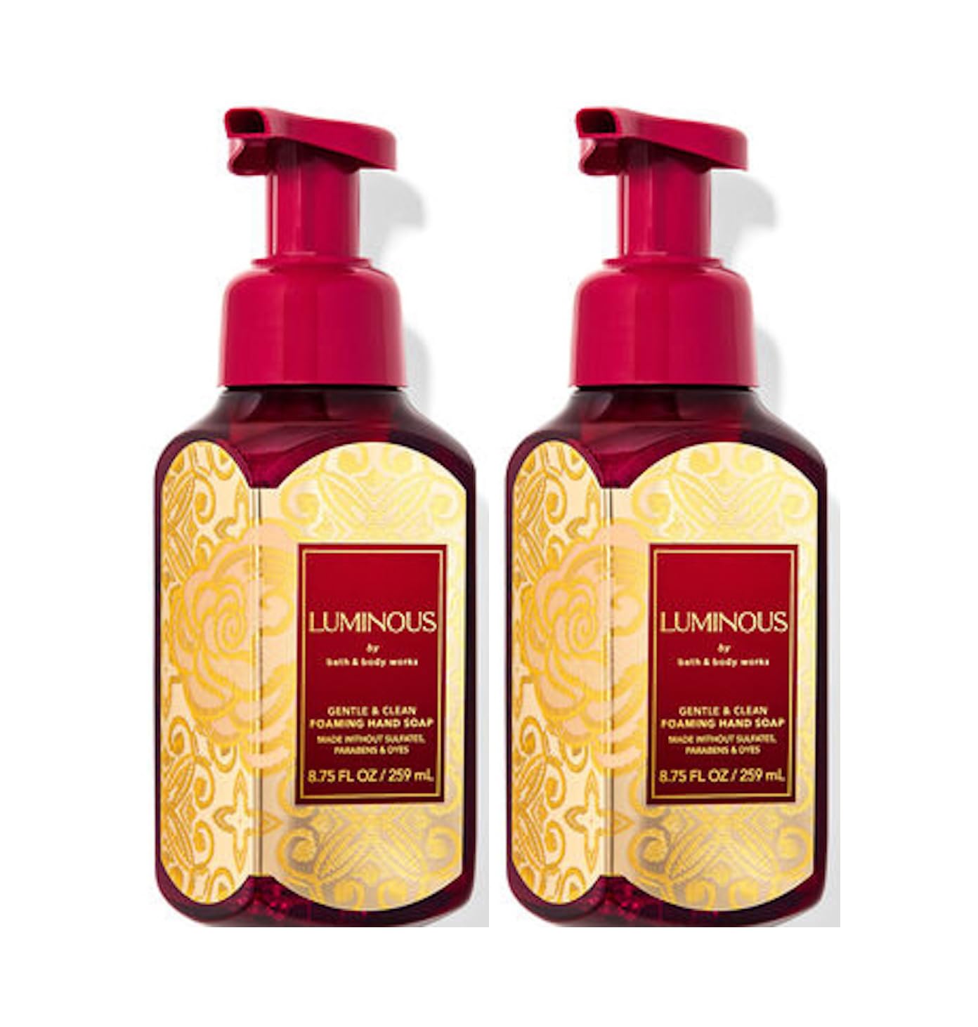 Foaming Hand Soap - Gentle & Clean Formula | 8.75 Oz, 2-Pack (Champagne Toast)