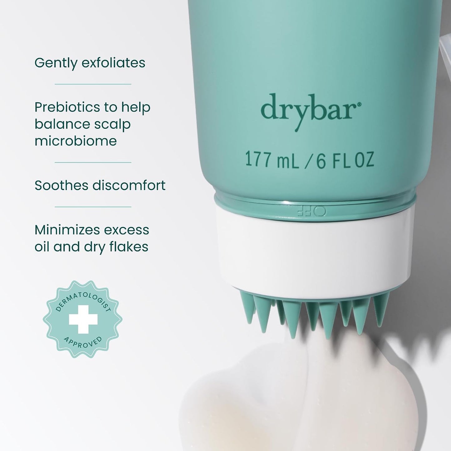 Drybar Detox Reset Pre-Shampoo Cleanser - Scalp Balancing Exfoliant for Oil Control | 8 oz