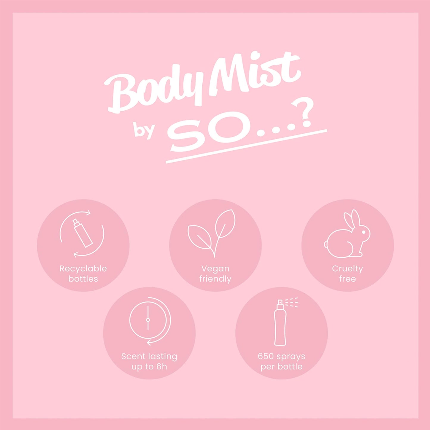 Vanilla Milkshake Body Mist by So...? - Vanilla Perfume with Peach, Plum, Rose Notes - Ideal Gifts for Women - Long-Lasting Perfume for Women - 3.5 oz
