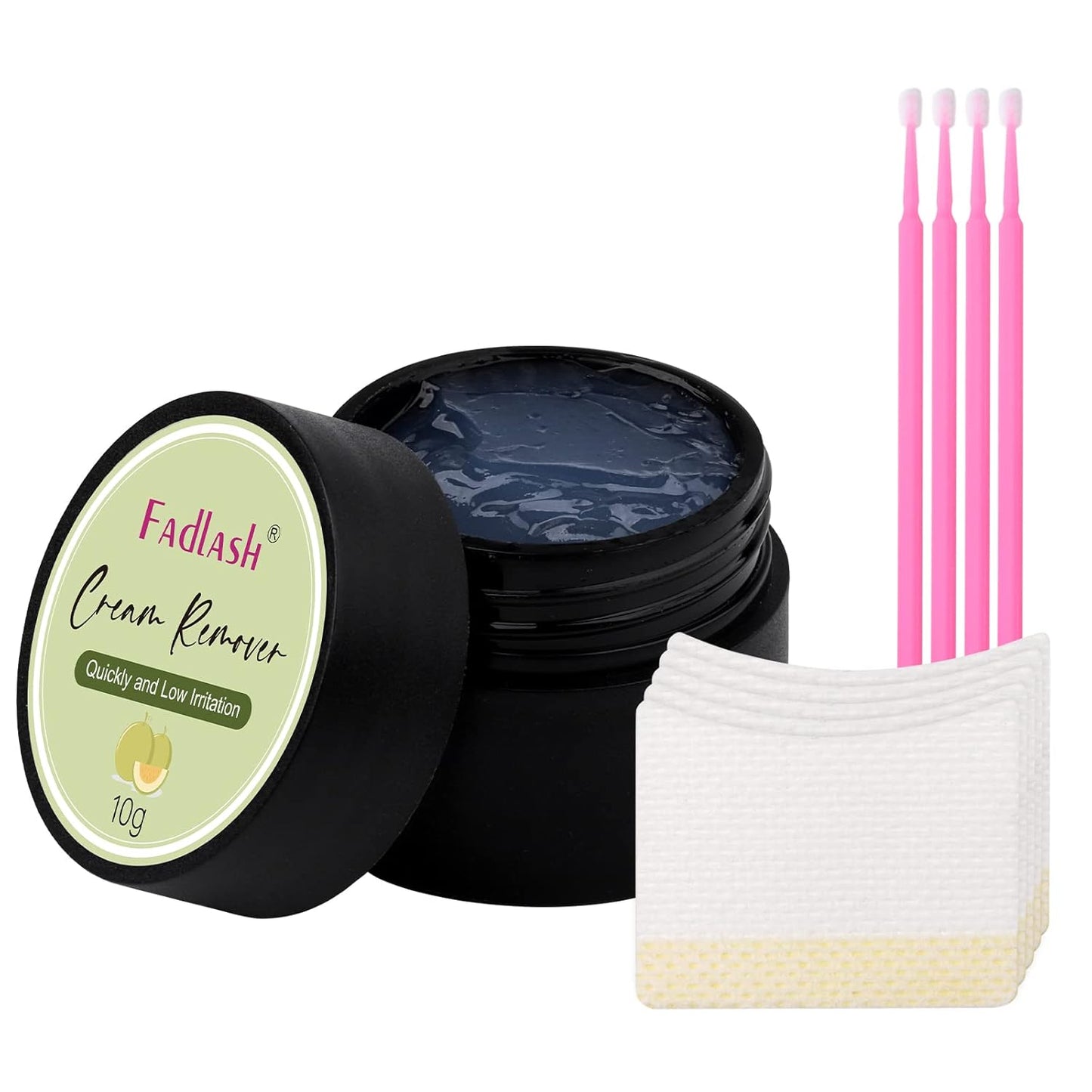 Eyelash Extension Remover - Powerful Dissolving Formula for Lash Glue | Low Irritation for Sensitive Skin - 10g (Rose)