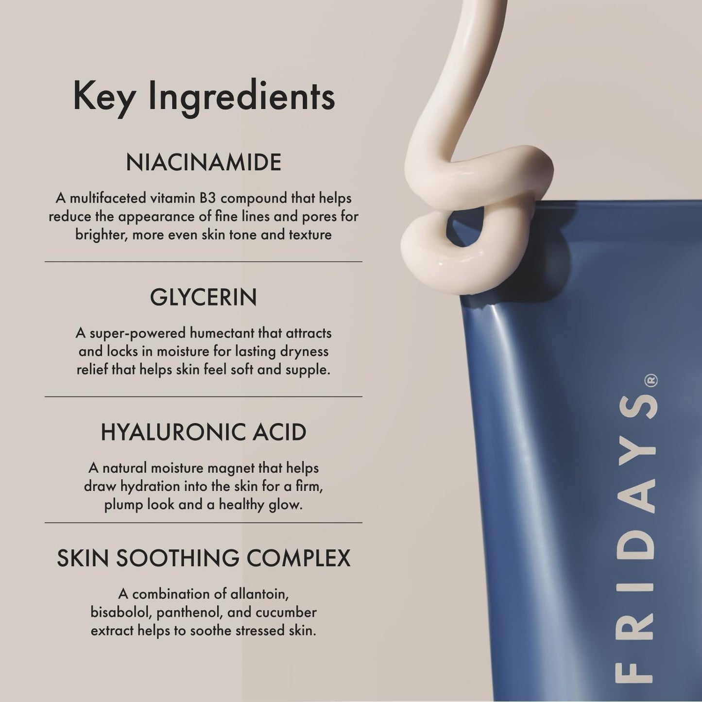 Jet Lag Mask Mini - Hydrating Face Moisturizer & Mask | Enriched with Hyaluronic Acid & Antioxidants (1 Oz)