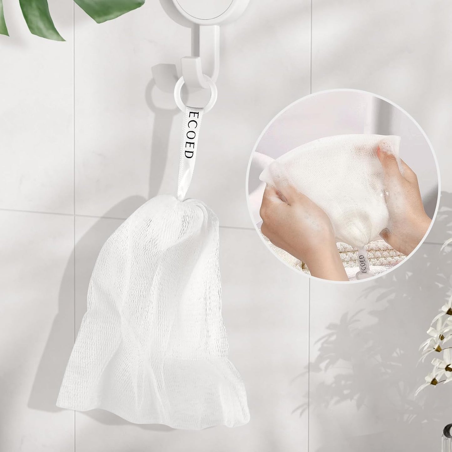 Ecoed Scalp Massager Shampoo Brush - Dandruff Removal Scalp Scrubber for Men & Women | Green, Wet & Dry Use