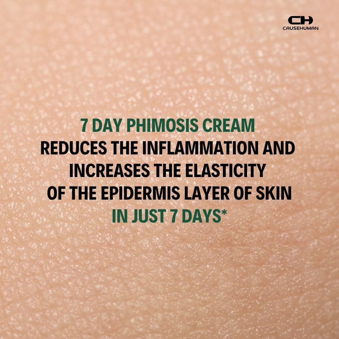 Phimosis Relief Cream - Steroid-Free Treatment for Fast Home Relief | 3.16 fl oz (90g) - No Irritation