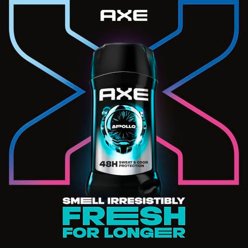 AXE Apollo Antiperspirant Stick 48H Sage & Cedarwood Men’s Deodorant 2.7 oz Pack of 4