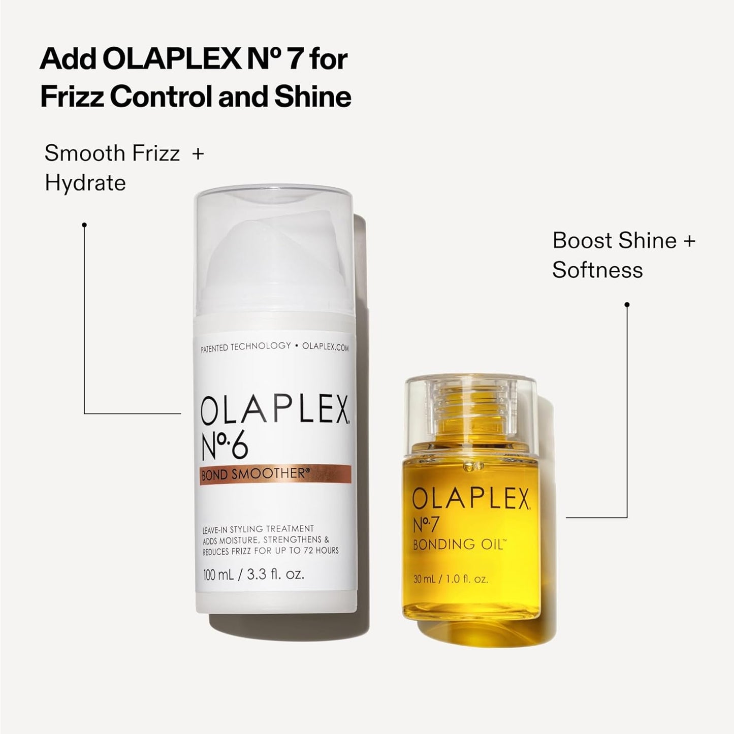 Olaplex Nº. 6 Bond Smoother - Leave-In Styling Treatment for Frizz Control | Smooths & Strengthens Hair