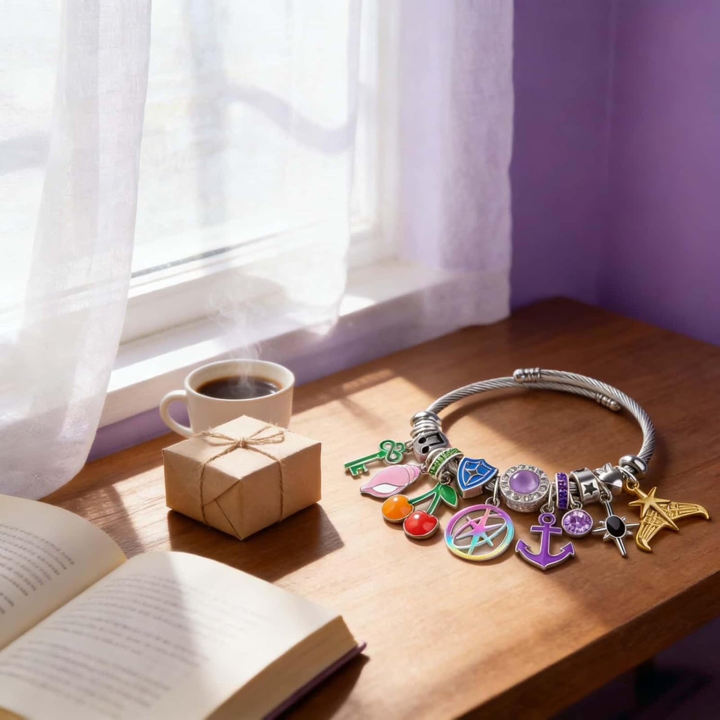 KPop Charm Bracelet for Women - Adjustable Beaded Friendship Gift | Stylish Katseye Design