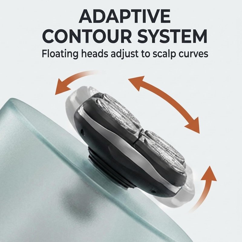 Compatible with Freebird Pro Replacement Blades,1Pack Compatible with Freebird FlexSeries Pro Electric Head & Body Shaver,Precison and Smooth Shaving.