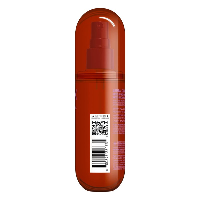 NYX Fat Oil Fragrance Mist Perfume - Caramelt Mami | Long-Lasting Caramel Scented Hair & Body Spray, 2.7 fl oz