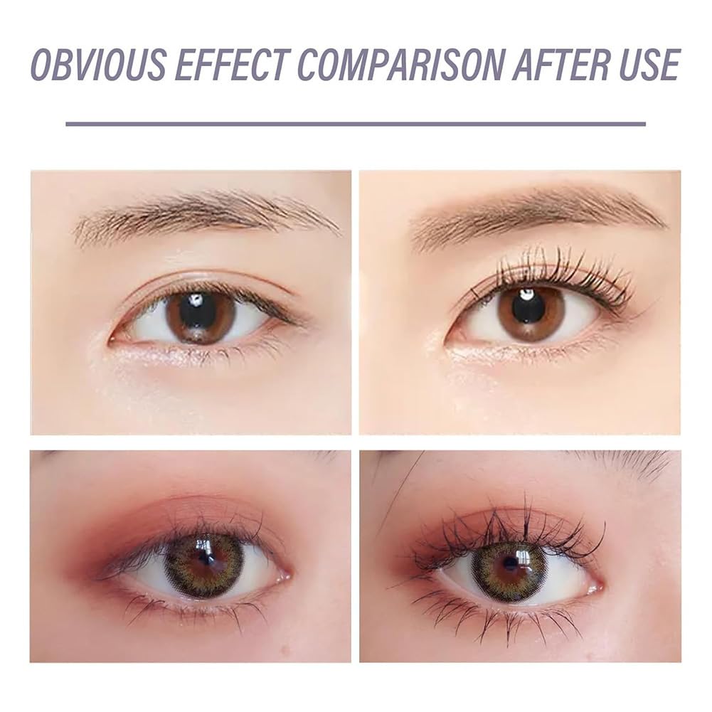 Waterproof Fibre Mascara - 3D Curling & Lengthening Black Formula | Metal Wand Applicator