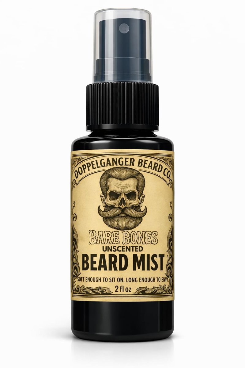 Beard Mist - Beard Cologne & Conditioning Spray for Men – Leave-In Beard Conditioner with Aloe & Jojoba – Hydrates, Softens, Reduces Itch & Never Feels Greasy