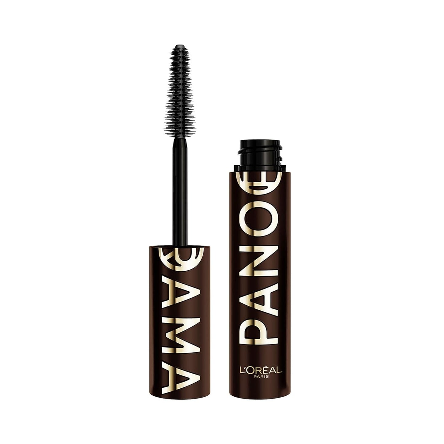 L'Oreal Paris Voluminous Panorama Mascara - Lengthening & Volumizing Formula | Smudge-Resistant, All Night Black, 0.33 Fl Oz