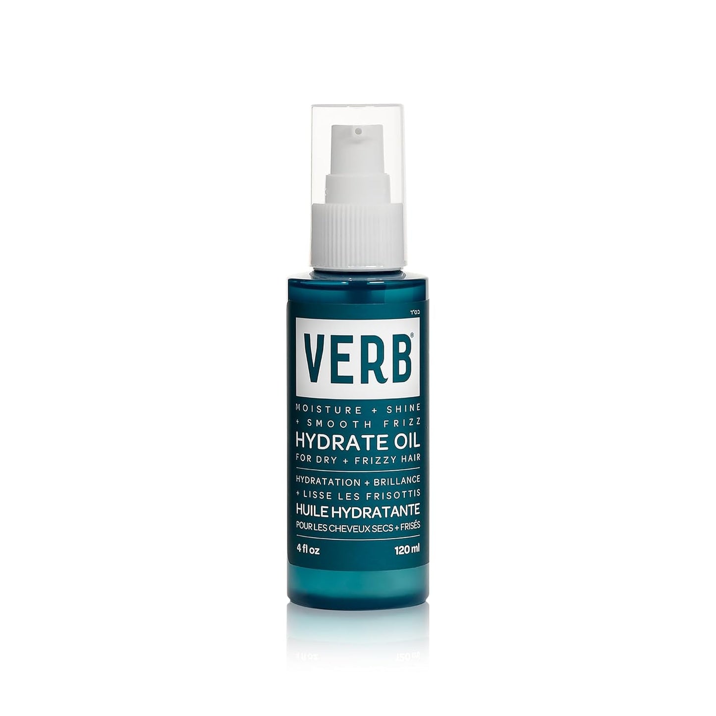 Hydrate Oil for Dry & Frizzy Hair - Moisture, Shine & Heat Protection | Amber + Warm Jasmine Scent