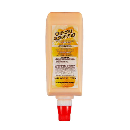 Zenex Orange Smoothie Hand Soap with Emollients - Industrial Hand Cleaner | Citrus Scent | Remove Stubborn Grease & Grime | Moisturizing Non-Abrasive Formula is Gentle On Skin | 3.55 L (1-Pack)