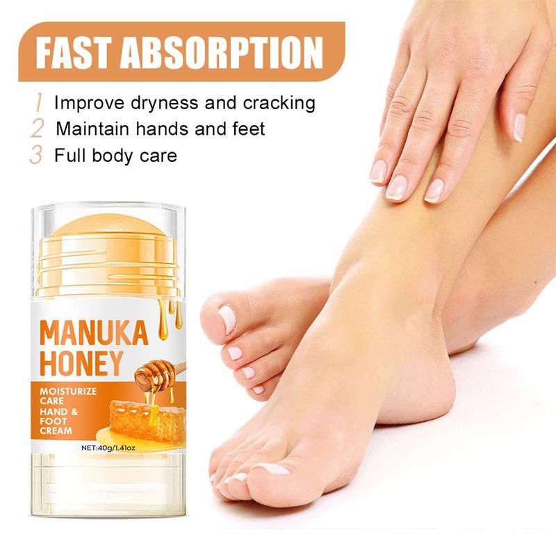Urea Cream Stick - 60% Urea Moisturizing Treatment for Dry Cracked Skin | Hydrating Foot & Hand Care (1.41 oz)
