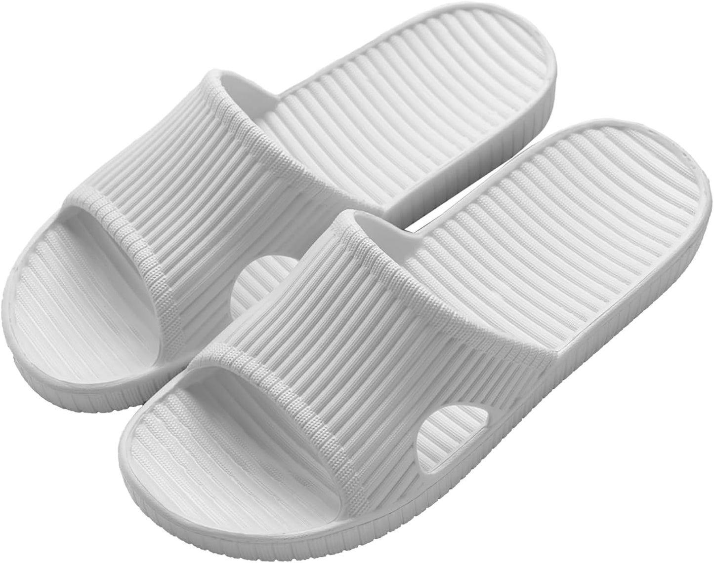 Quick-Drying Non-Slip Shower Slippers for Men & Women - Lightweight Open-Toe Design for Home & Outdoor Use