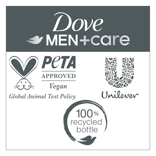 Dove Men+Care Fresh + Clean 2-in-1 Shampoo & Conditioner, 28 Fl Oz (Pack of 2)