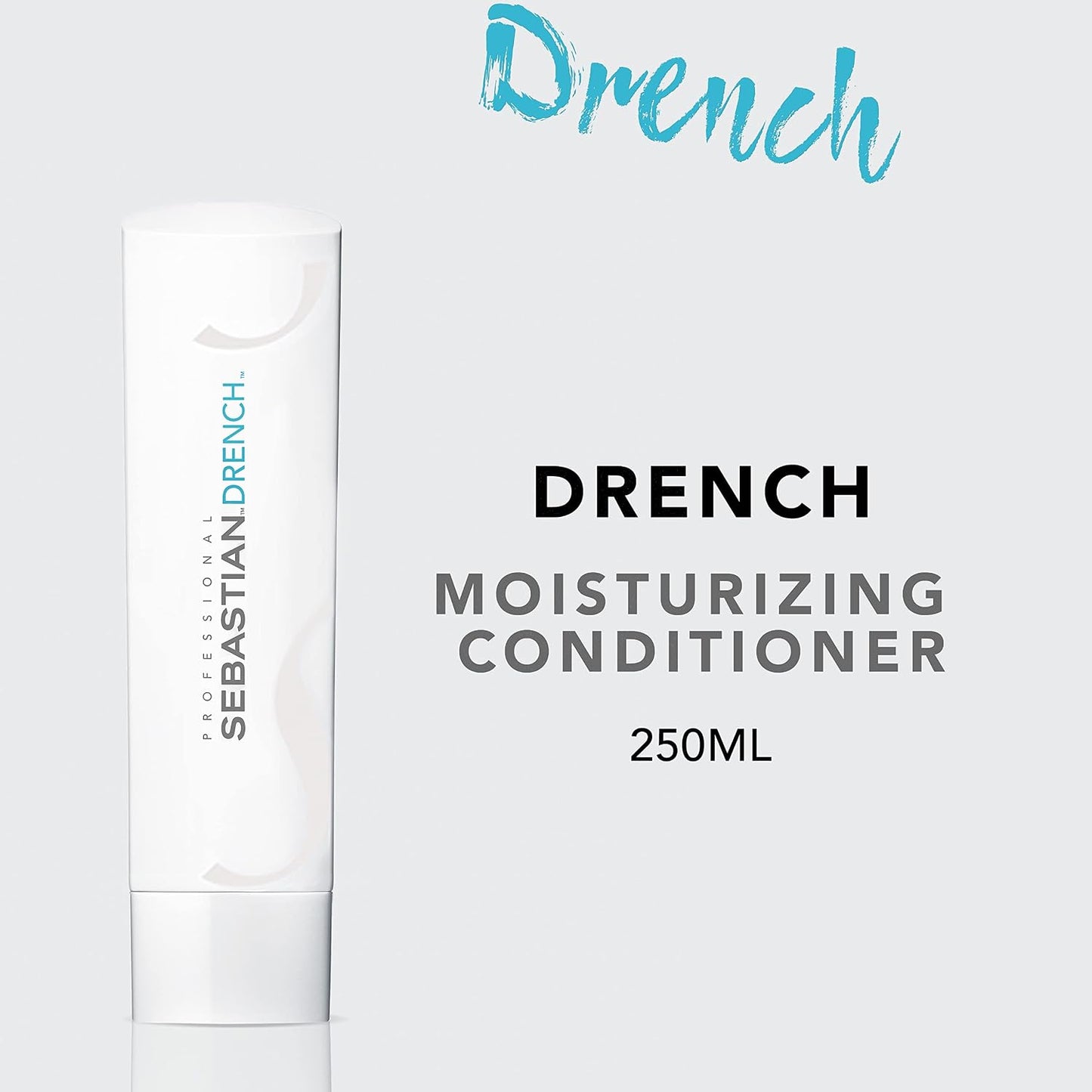 Sebastian Professional Drench Conditioner - Deep Moisturizing for Dry, Frizzy & Chemically Treated Hair | 33.8 Fl Oz