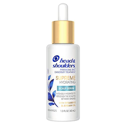 Head & Shoulders Supreme Hydrating Scalp Serum with Argan Oil & Vitamin E - 1.3 Fl Oz