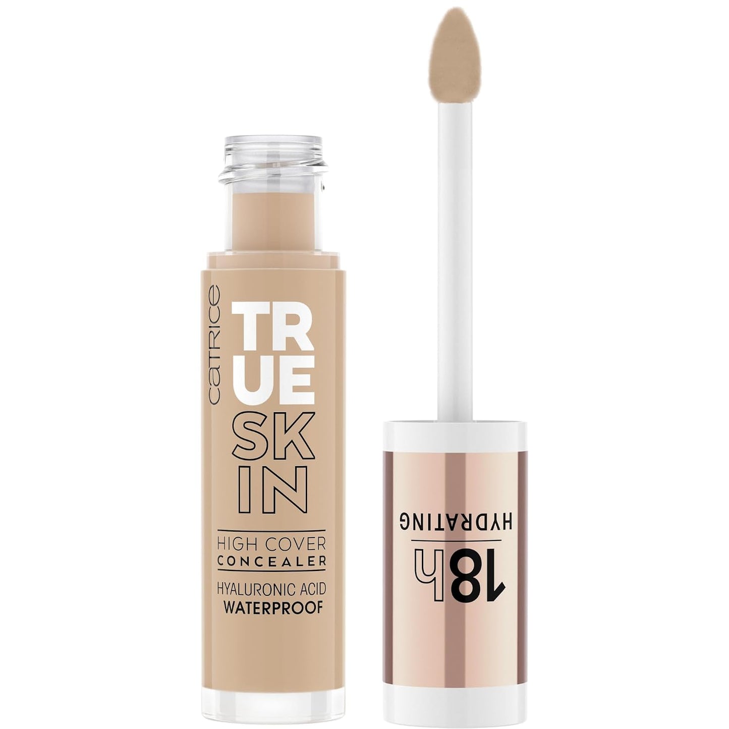 Catrice True Skin High Cover Concealer - Waterproof & Lightweight | 032 Neutral Biscuit, 18-Hour Wear, Vegan