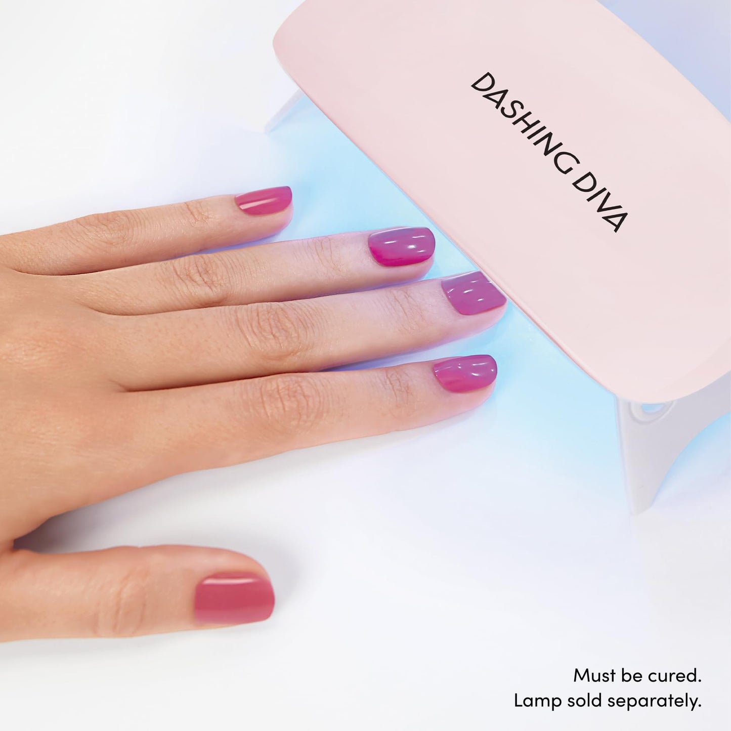Dashing Diva Glaze Effects Nail Strip Set - Long Lasting, Chip Resistant, Semi-Cured Gel Nails - 4-Piece Manicure Set with 32 Strips