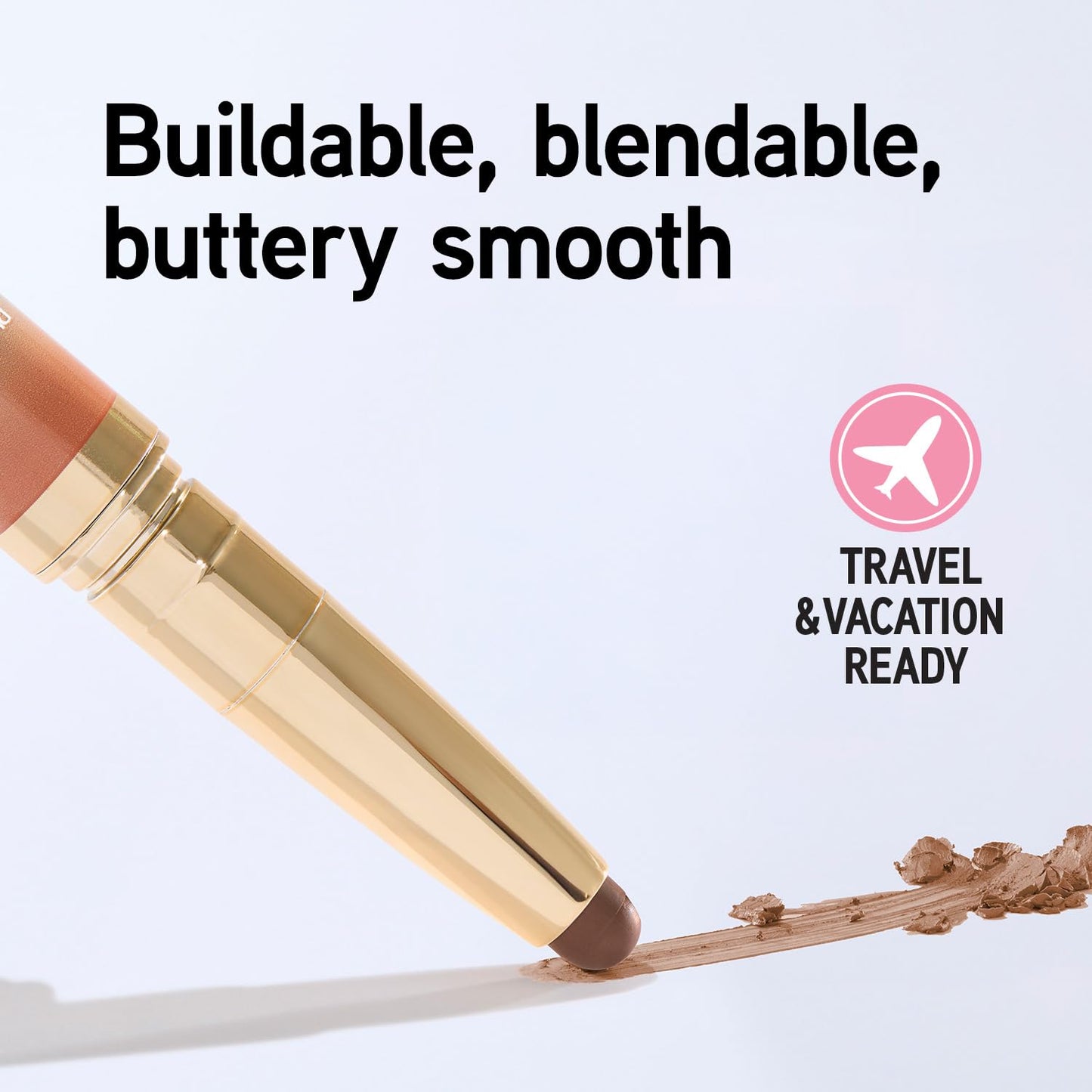 Butter Glow & Go Contour Stick - Easy Application for Instant Definition | Luxuriously Creamy - Fair to Light