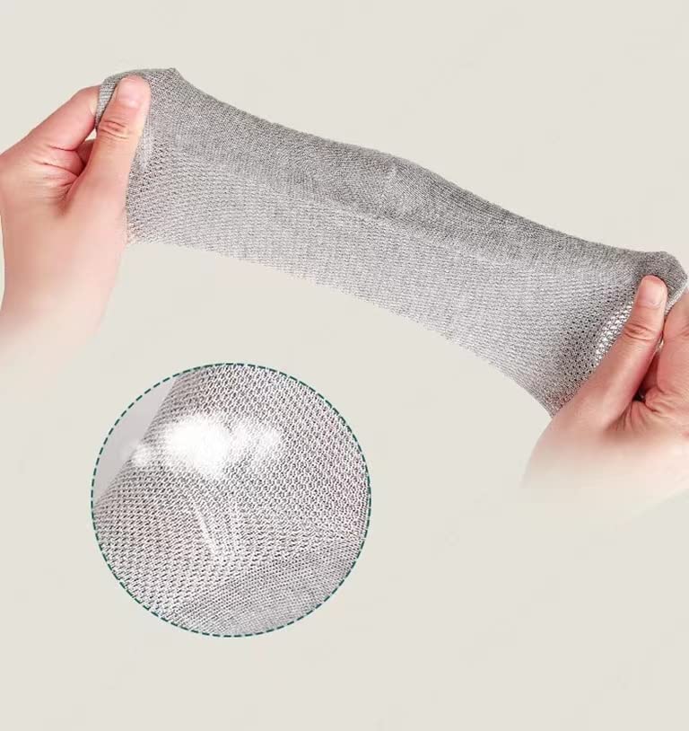YSAFAI 8 Pairs Toeless Moisturizing Socks for Cracked Heels