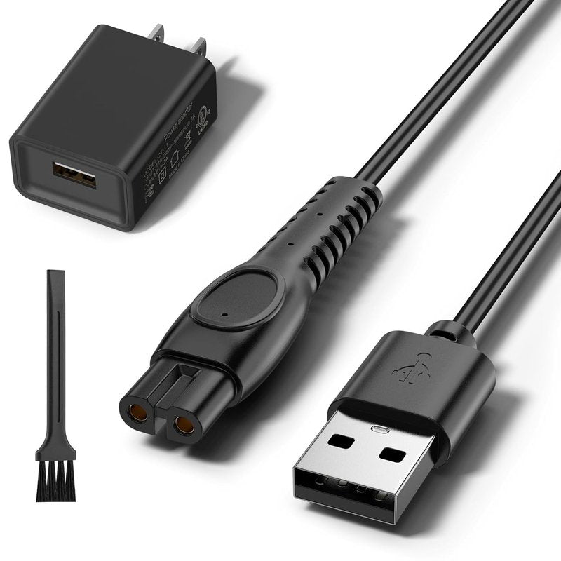 5V Charger for Philips One Blade, Shave QP2834 QP2724 QP1324 PQ888 PQ889, MG5910 MG7910 MG7960 MG9510 MG9560, X3001 Electric Shaver Trimmer