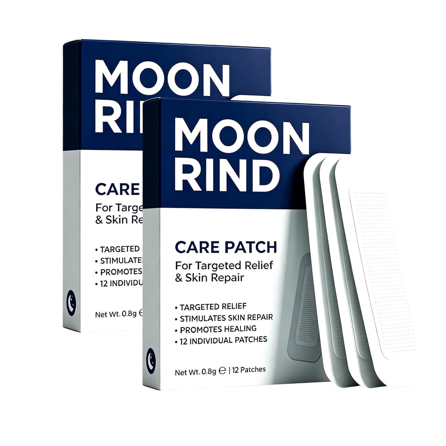 Moon Rind Care Patch - Natural Moisturizing Treatment for Skin | 1 Box