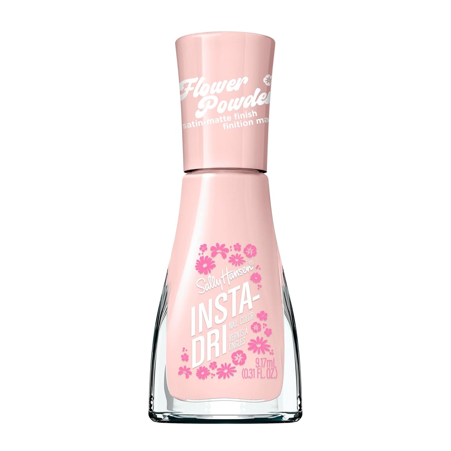Sally Hansen Nail Polish - Dragon Fruit Crush | Quick-Dry Satin-Matte Finish, One-Coat Application, 0.31oz