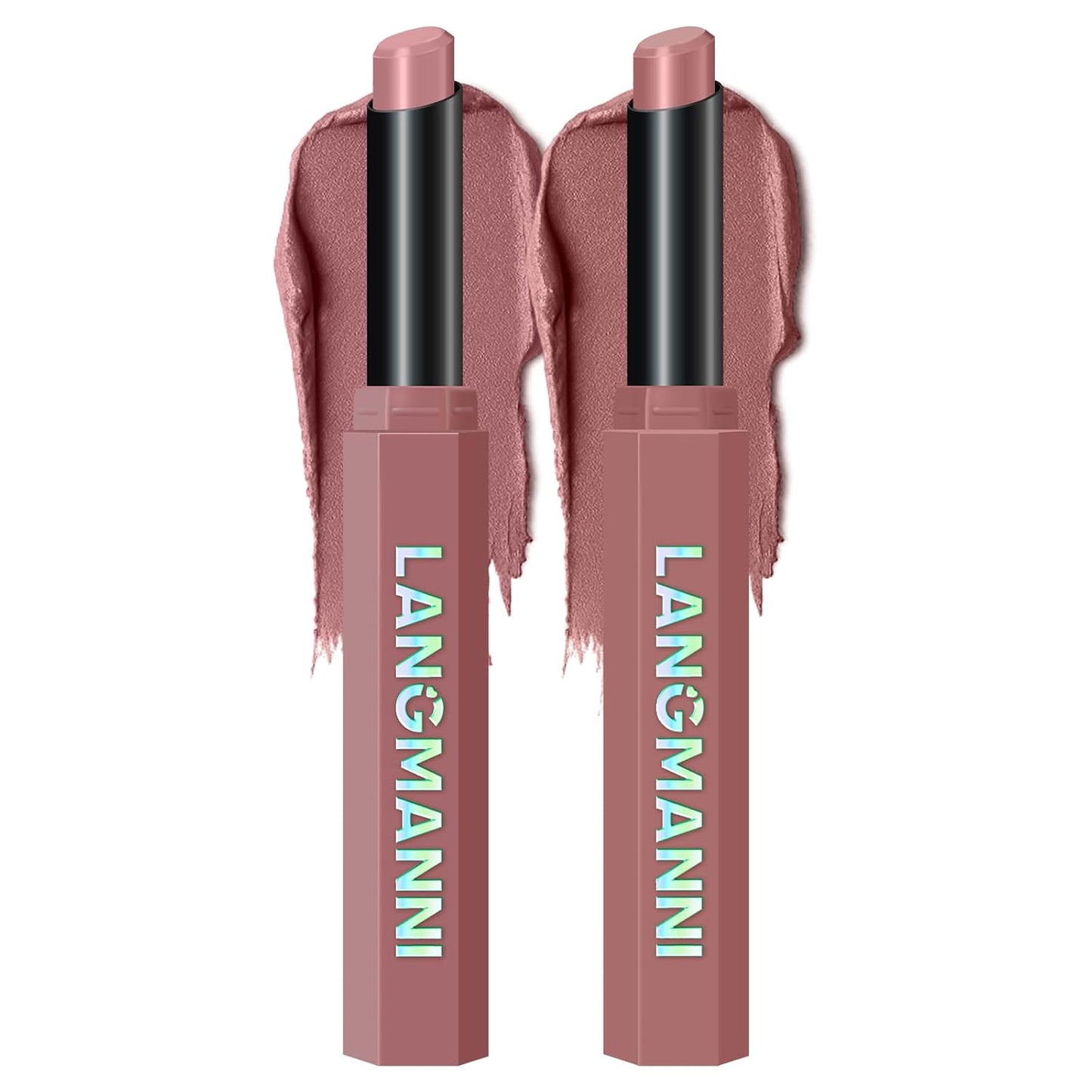 Velvet Matte Lipstick Set - 12 High Pigment Nude Shades | Long-Lasting Waterproof Lip Color for Women