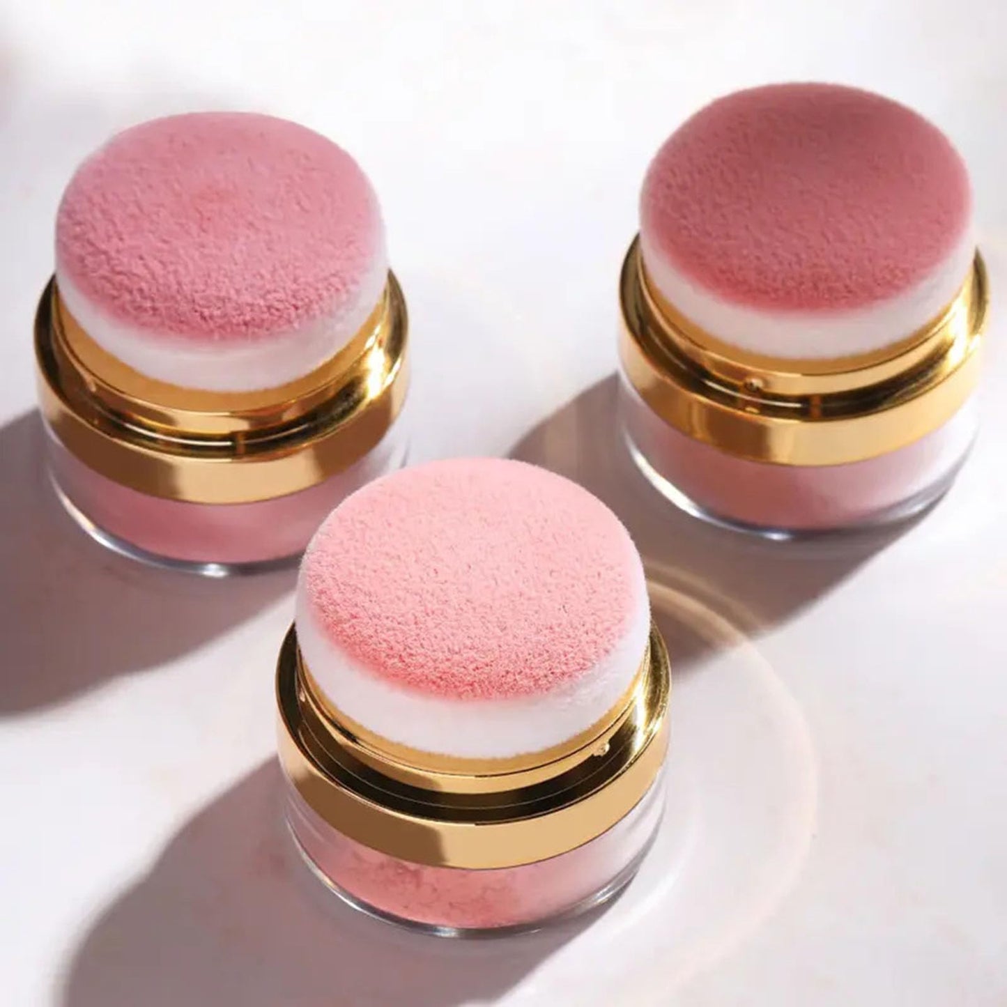3-Piece Lazy Blush Set, Effortless Radiance in Seconds Quick, Natural-Looking Blush Built-in Mirror, Face Blushes Makeup for Cheeks, Suitable for All Skin Tones
