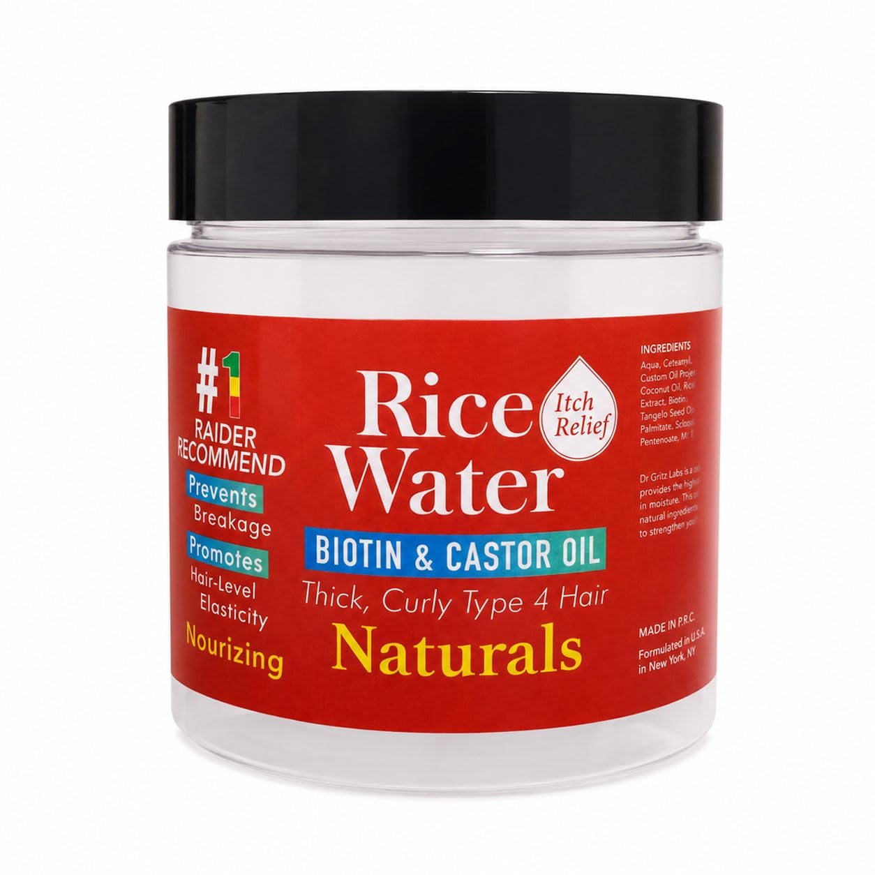 R&B Collection Dr. Girls Braiding Gel/17.6oz/48 Hour Hold/Extra Mega Hold (Batana Oil)