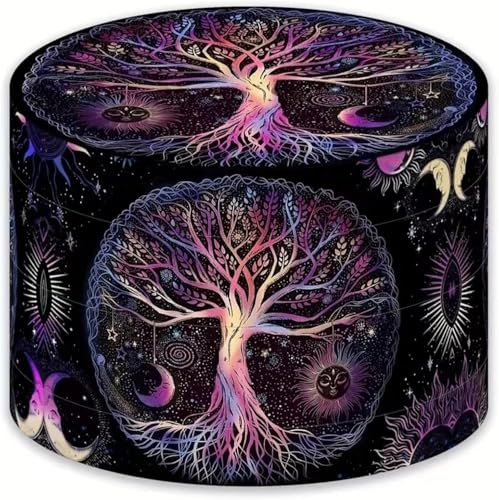 2 Inch Aluminum Spice Grinder with Unique Oil Painting Design