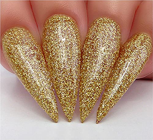 Kiara Sky Dip Powder Gold Tones Sunset Blvd 1 oz – Glitter Nail Dip Powder