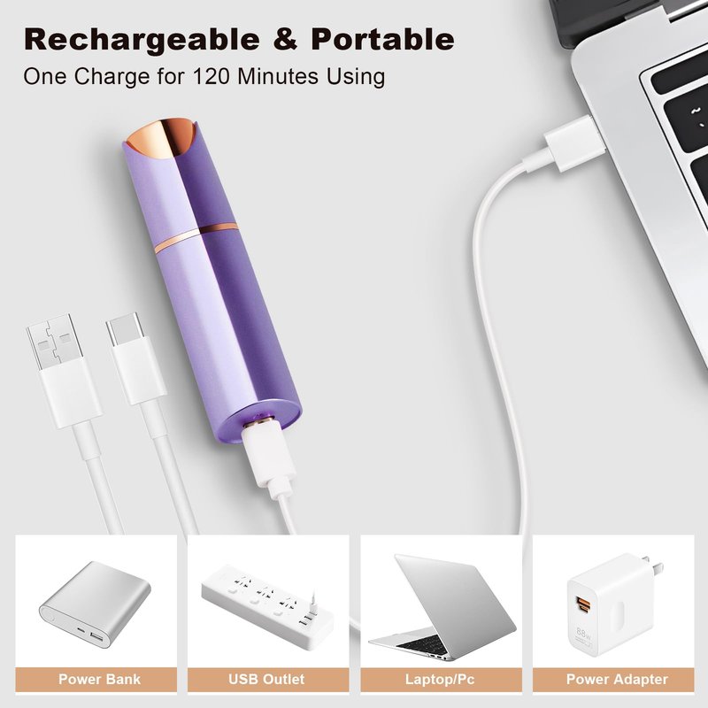 ANUMITRA Gen 3 Pro 2 in 1 Flawless Facial Hair Removal for Women- Eyebrow Trimmer for Face, Lip, Nose Hair Trimmer, with Replacement Heads, Facial Razor for Women, Flawless Facial Hair Remover