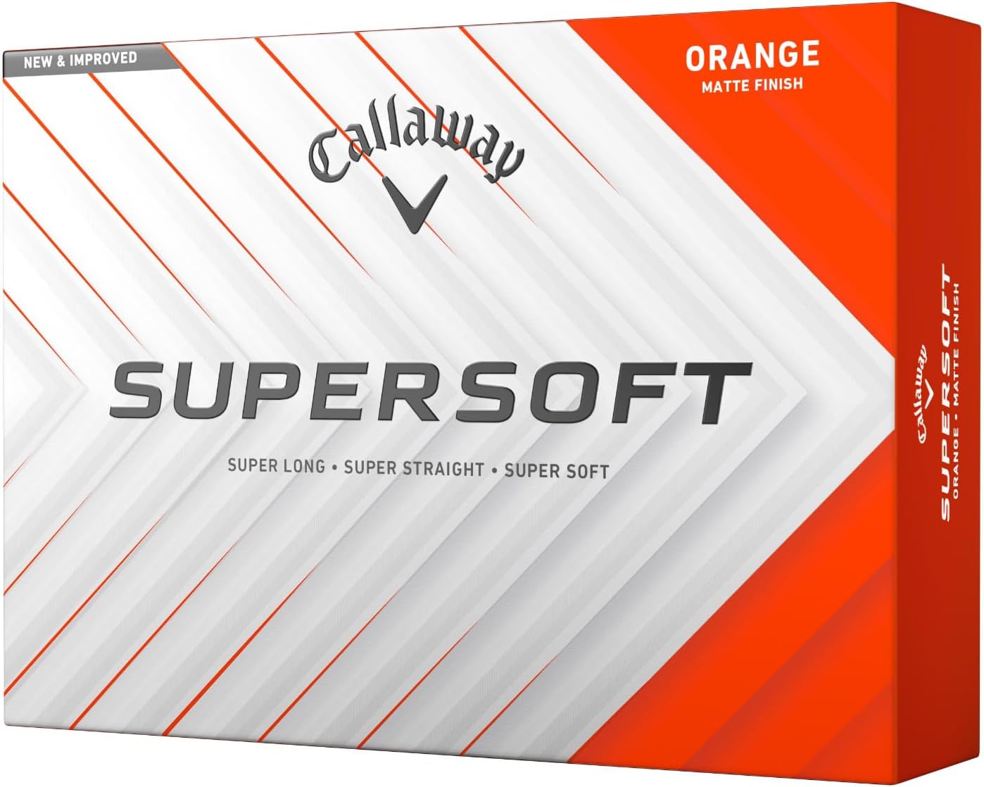 Callaway Golf Supersoft Golf Balls - Ultra-Soft Feel & Distance | 2025 Edition