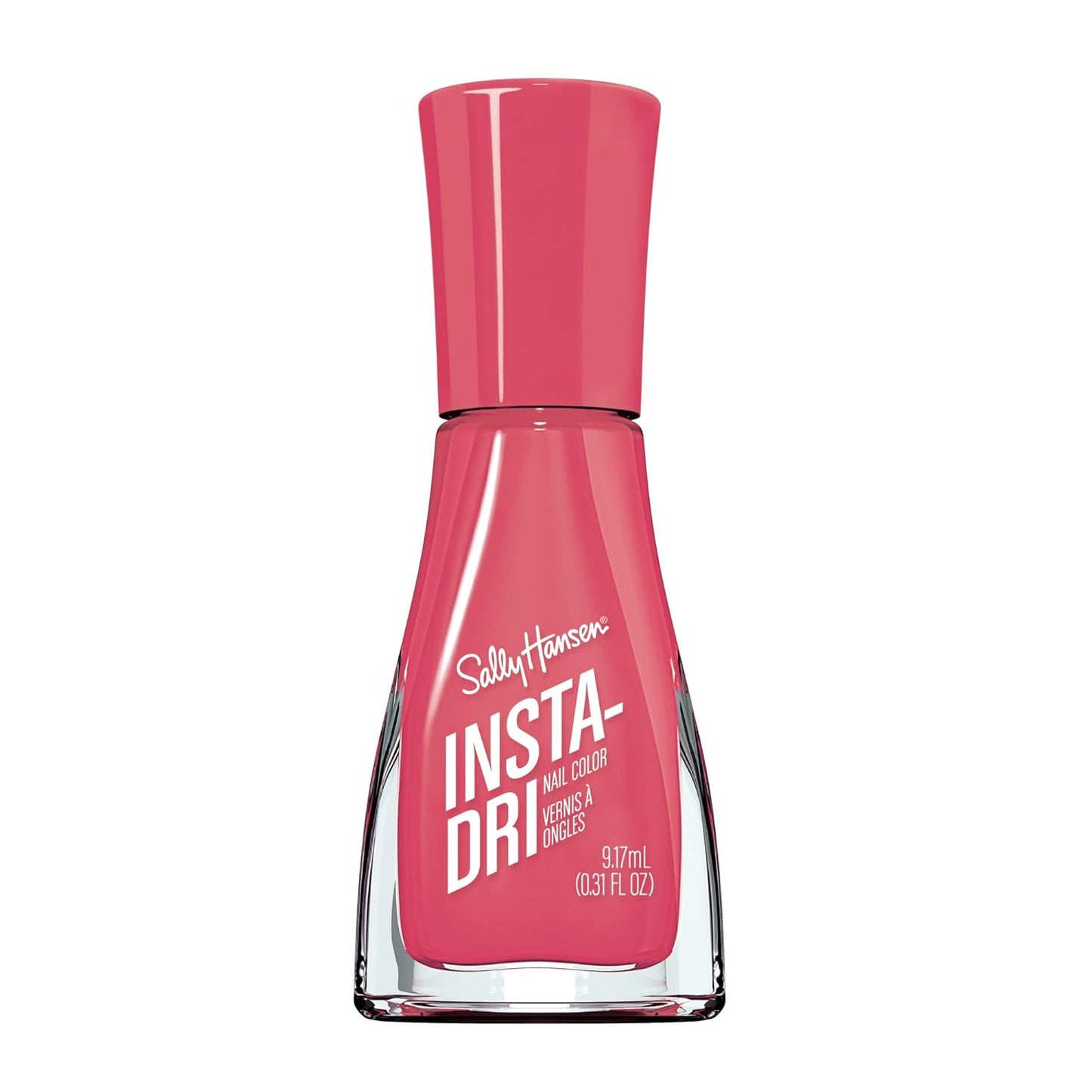 Sally Hansen Nail Polish - Dragon Fruit Crush | Quick-Dry Satin-Matte Finish, One-Coat Application, 0.31oz