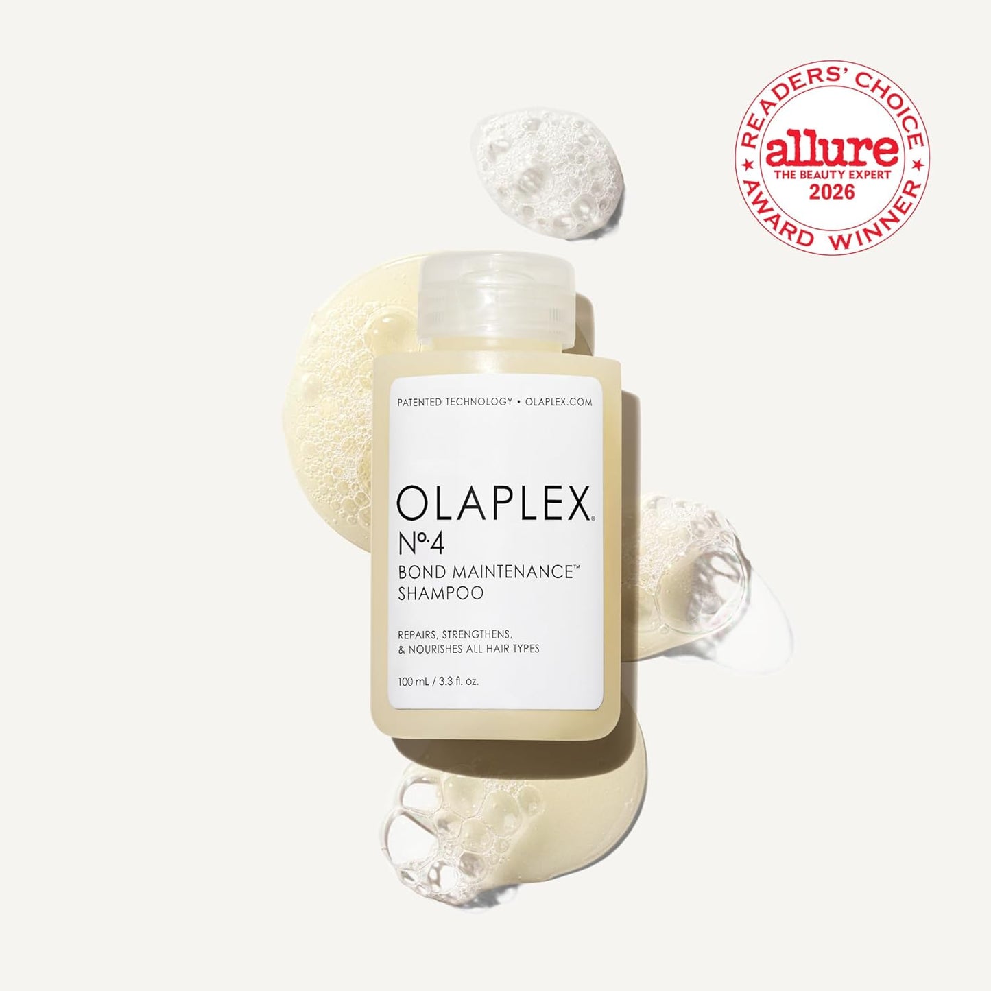 Olaplex N°.4 Bond Maintenance Shampoo - Strengthens & Repairs Hair Damage | Hydrating Formula for All Hair Types