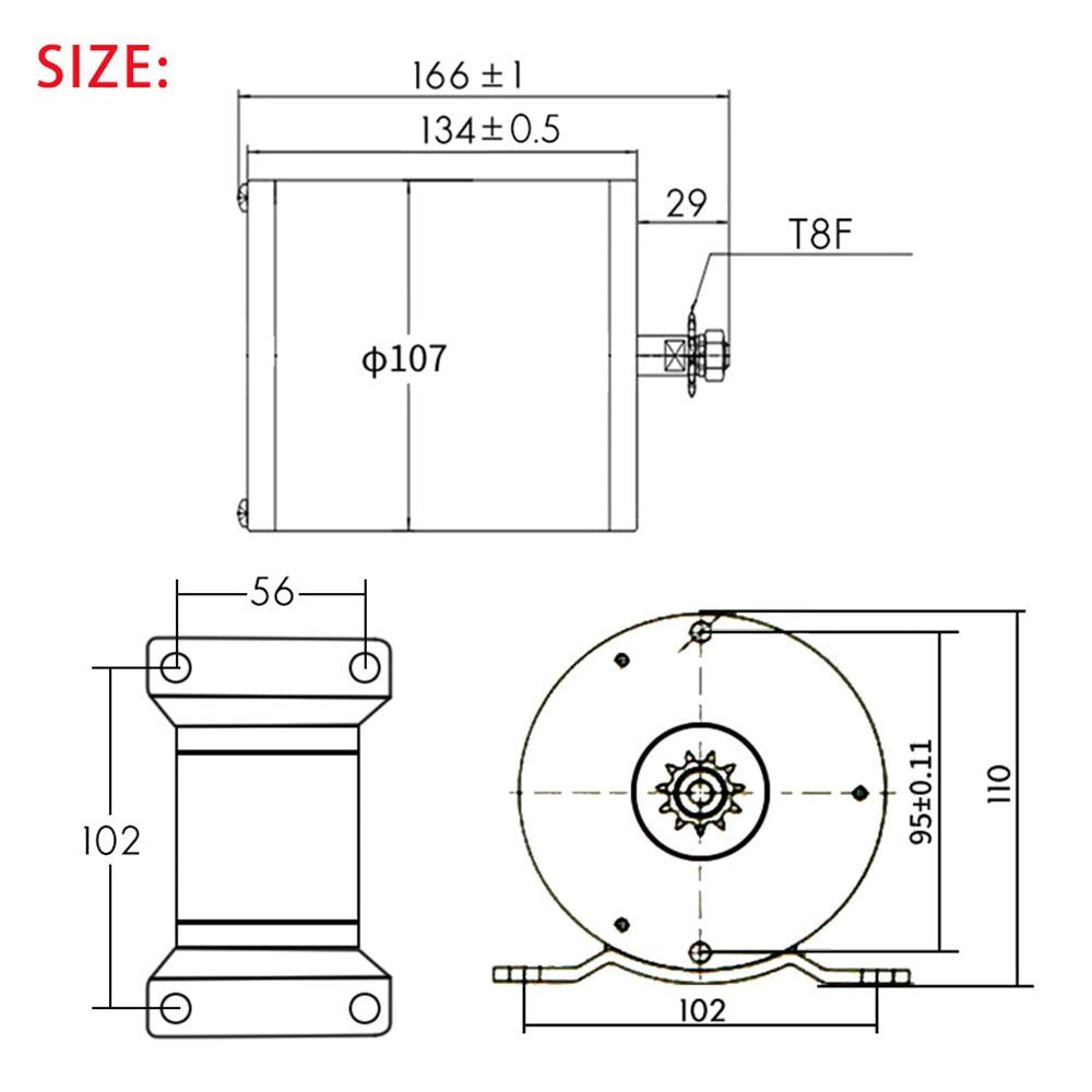 Electric Brushless DC Motor Complete Kit, 48V 2000W 4300RPM High Speed Motor, with 33A 15 Mosfet Controller, Power Display LCD Throttle, Electric Scooter Bicycle Motorcycle Mid Drive Motor, DIY Part