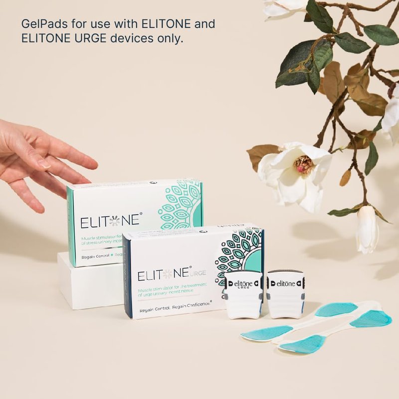ELITONE GelPad 5-Pack (Replacement), Incontinence Bladder Leak Treatment