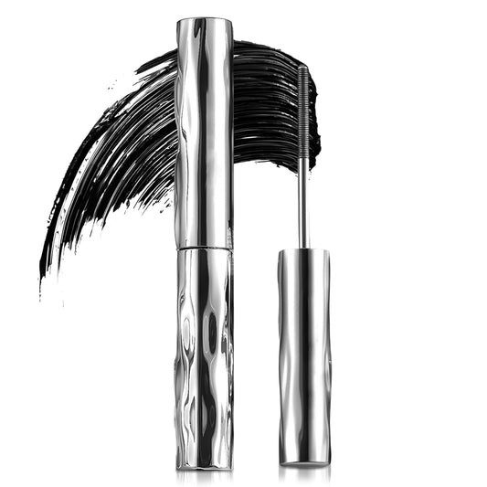 3D Curling Iron Wand Mascara, 2026 New Upgrade Long Lasting Waterproof 3D Curling Eyelash Iron Mascaras, Iron Wand Mascara Black Washable Metal Mascaras with No Flaking