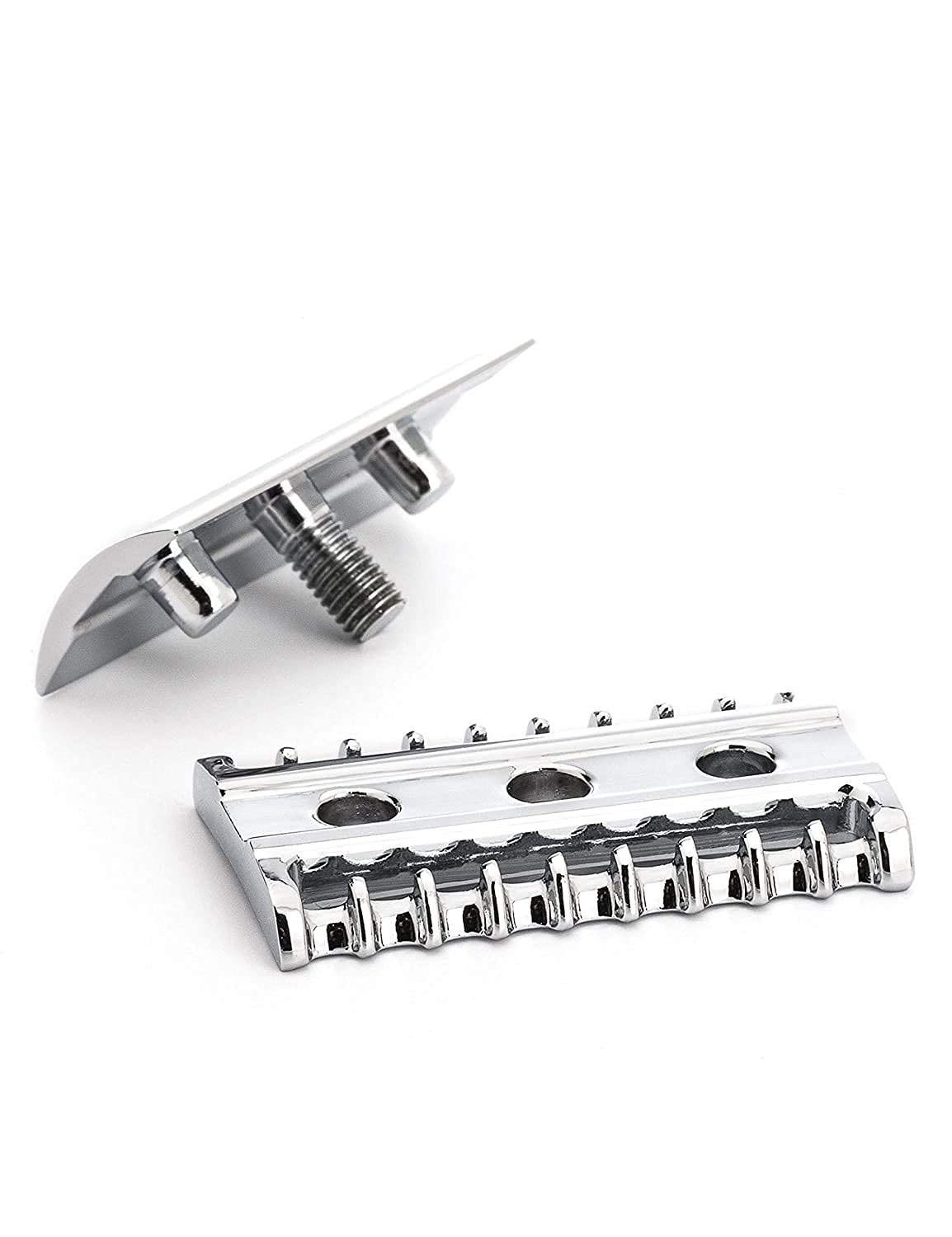 MÜHLE TRADITIONAL R41 Double Edge Safety Razor (Open Comb) For Men - Perfect for Every Day Use, Barbershop Quality Close Smooth Shave