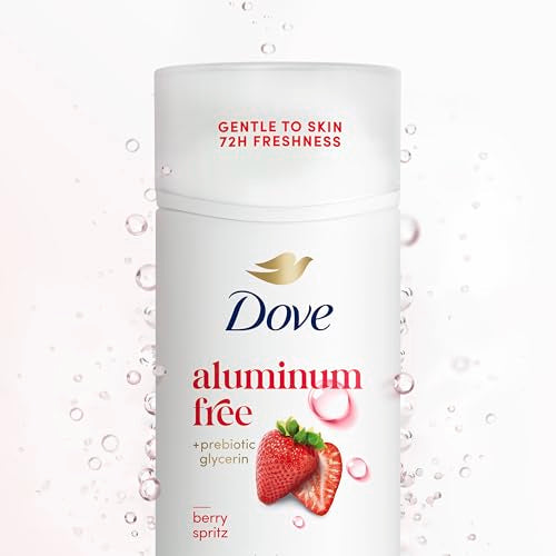 Dove Deodorant Stick Berry Spritz 2.4 oz Aluminum-Free Long-Lasting Freshness
