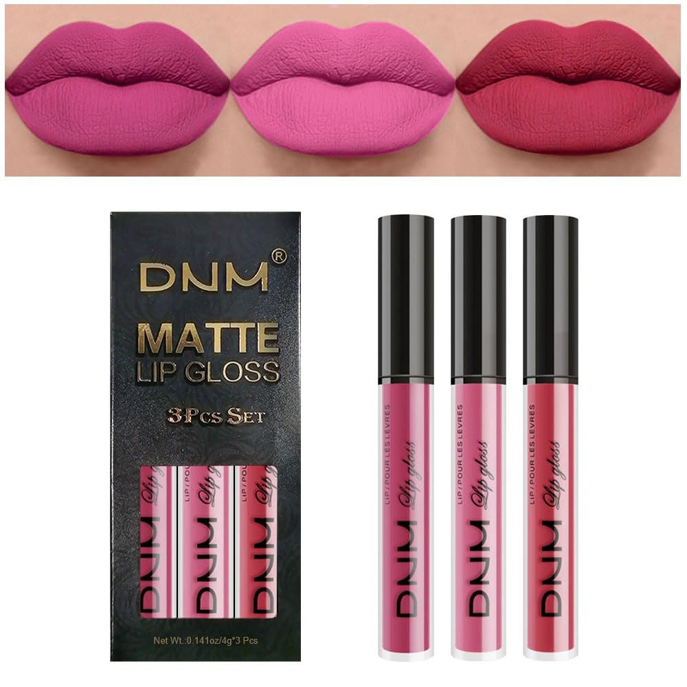 Medium Brown Beige Lip Liner & Matte Lipstick Set - Vegan, Long-Lasting, Waterproof | 2 Pcs