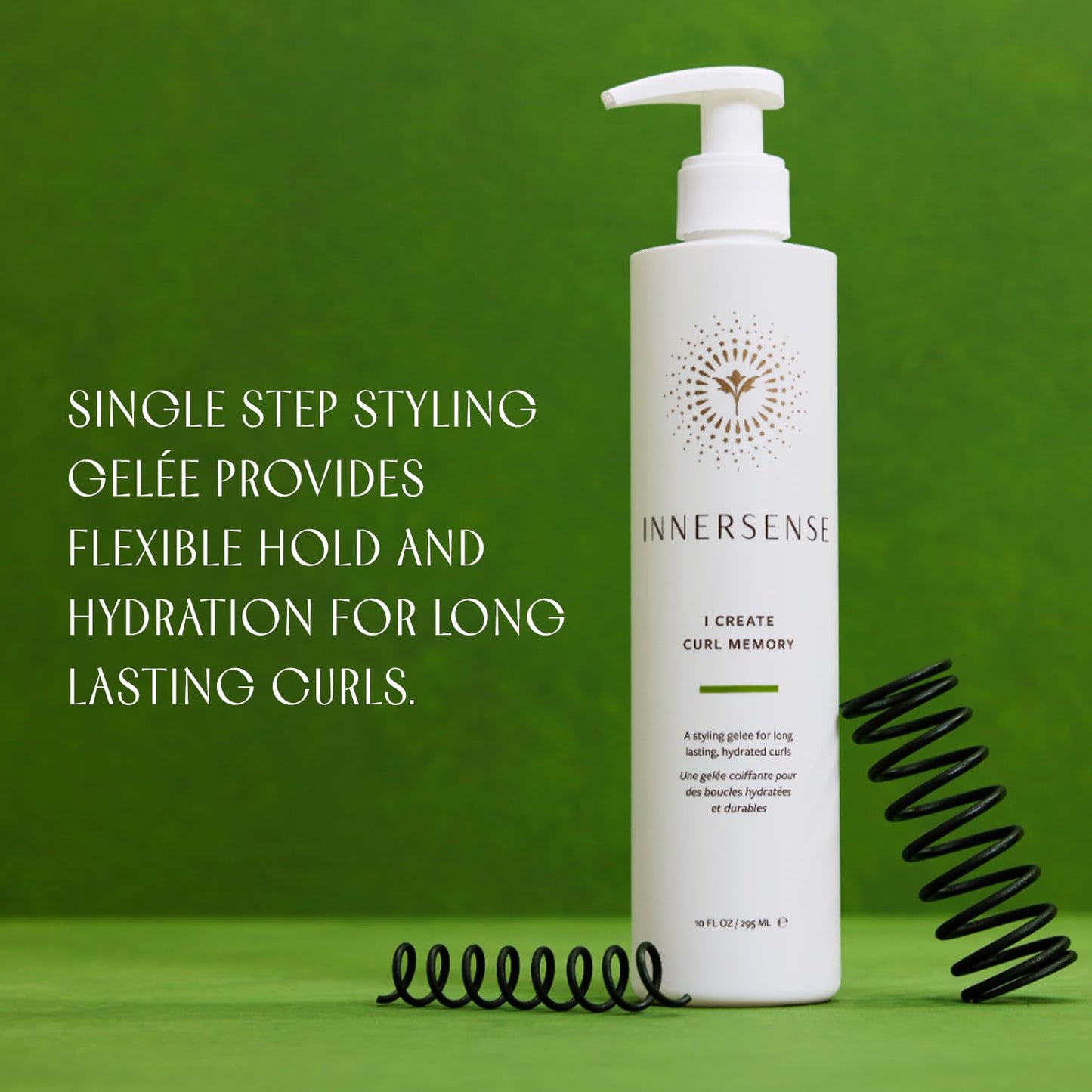 INNERSENSE Organic Beauty - I Create Curl Memory Gel | Strong Hold, Hydrating, Elongating | Non-Toxic, Cruelty-Free Haircare (2 Pack - 2 fl oz | 59.1 mL each)