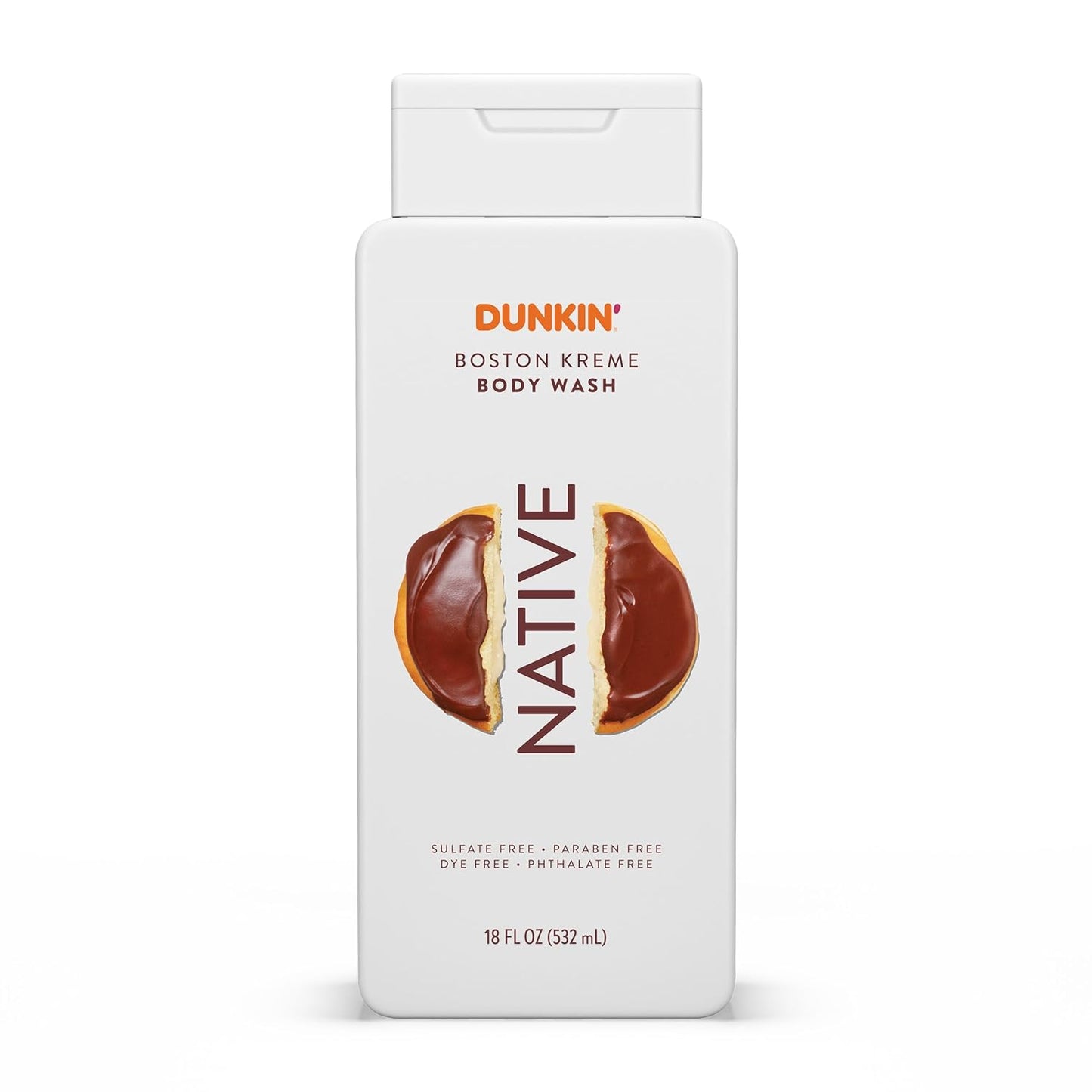 Native Body Wash - Dunkin Vanilla Sprinkle | Naturally Derived, Sulfate & Paraben Free, 18 oz