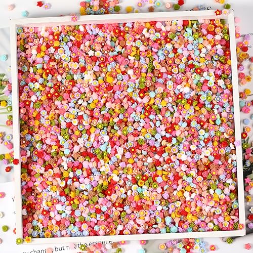 300PCS 3D Floral Nail Charms - Colorful Flower Rhinestones for Nail Art