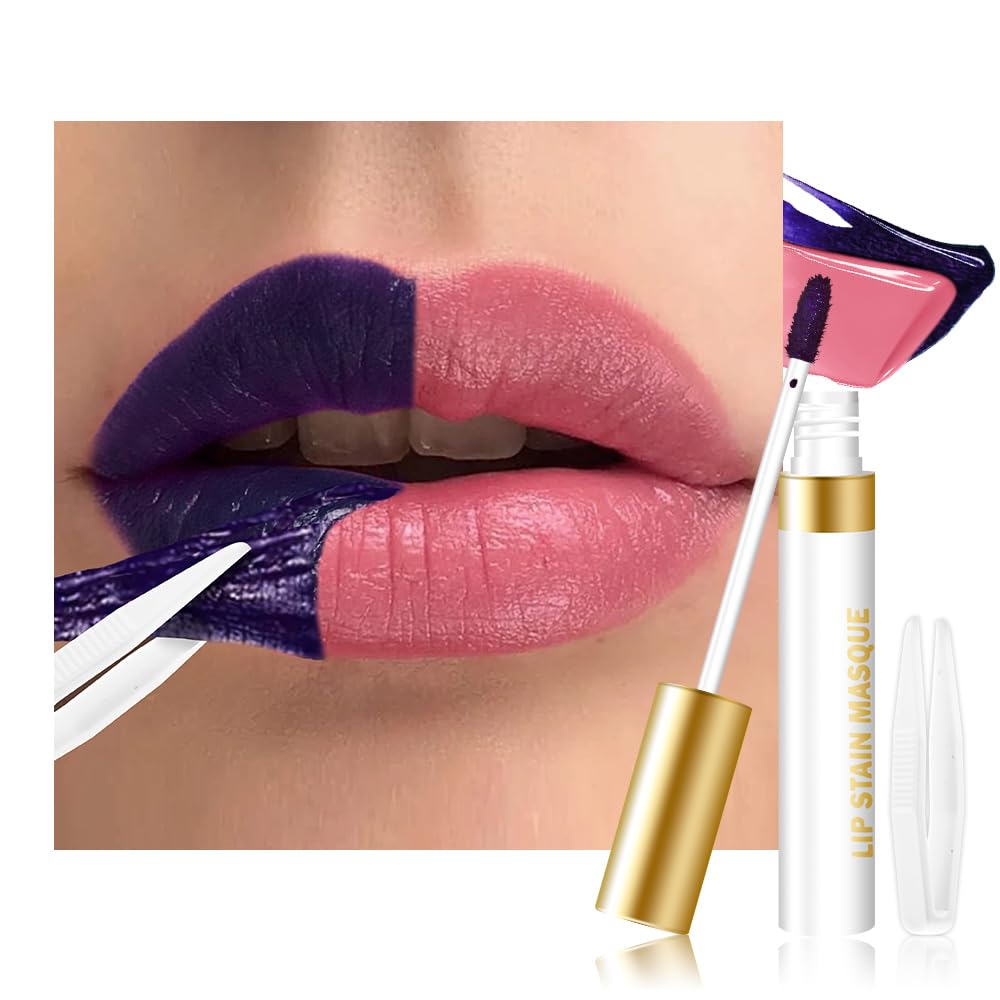 Peachy Rosee Peel Off Lip Stain Tints - Long Lasting Matte Lipstick | Waterproof, High Pigmented, 24-Hour Wear, 08