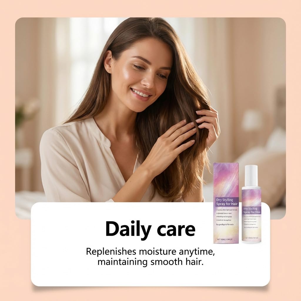 Leave-In Hair Conditioner Spray - Lightweight Non-Greasy Repair for Damaged Hair | 100ml/3.38 fl oz